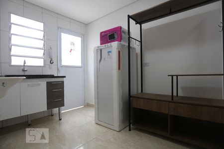 Kitnet - Cozinha de kitnet/studio para alugar com 1 quarto, 14m² em Vila Butantã, São Paulo