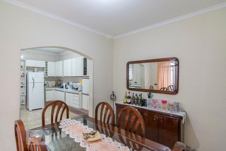 Sala de Jantar de casa à venda com 3 quartos, 120m² em Jardim Las Vegas, Santo André