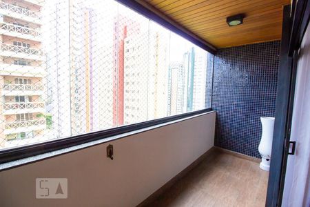 Varanda da Sala de apartamento à venda com 4 quartos, 320m² em Jardim, Santo André