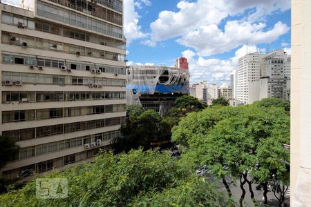 Vista de kitnet/studio à venda com 1 quarto, 48m² em República, São Paulo