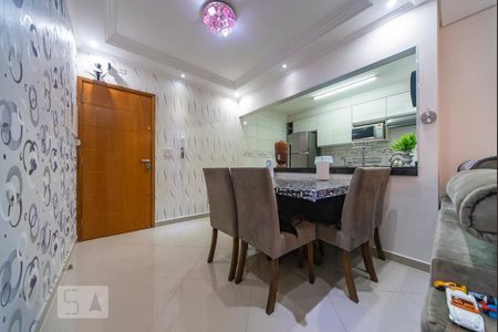Sala de apartamento à venda com 3 quartos, 107m² em Jardim Santo Antônio, Santo André