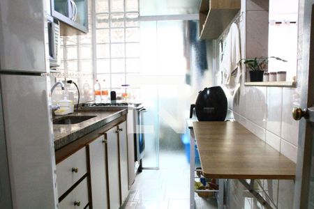 cozinha de apartamento para alugar com 2 quartos, 50m² em Parque Cruzeiro do Sul, São Paulo