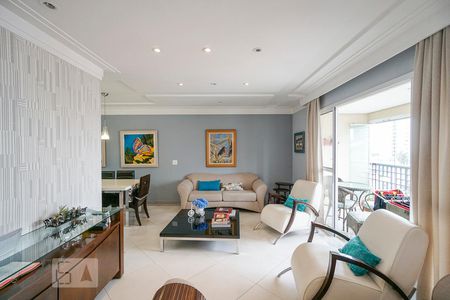 Sala de estar de apartamento à venda com 3 quartos, 142m² em Água Rasa, São Paulo