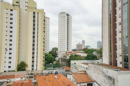 Vista sala de apartamento à venda com 3 quartos, 142m² em Água Rasa, São Paulo