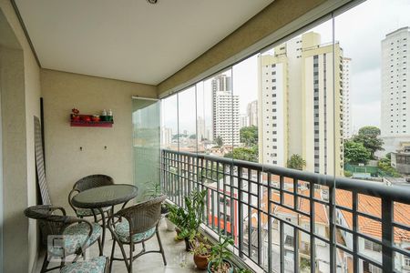 Varanda de apartamento à venda com 3 quartos, 142m² em Água Rasa, São Paulo