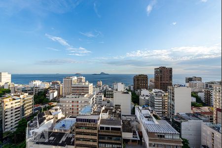 Vista da Sala de apartamento à venda com 1 quarto, 49m² em Leblon, Rio de Janeiro