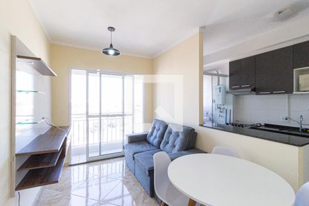 Sala de apartamento à venda com 2 quartos, 49m² em Jaguaribe, Osasco