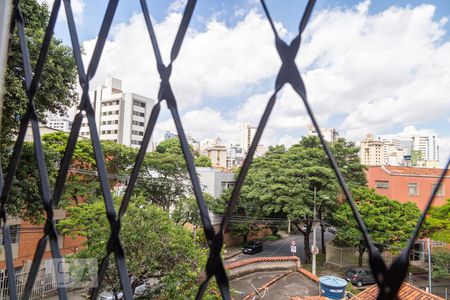 Vista da Sala de apartamento à venda com 1 quarto, 45m² em Serra, Belo Horizonte