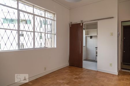 Sala de apartamento para alugar com 1 quarto, 45m² em Serra, Belo Horizonte