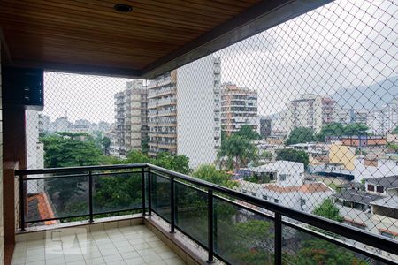 Varanda da Sala de apartamento à venda com 3 quartos, 160m² em Vila Isabel, Rio de Janeiro