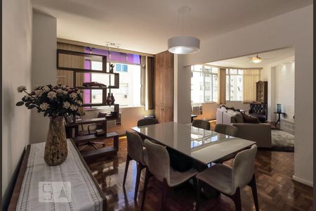 Sala de apartamento para alugar com 3 quartos, 150m² em Leme, Rio de Janeiro