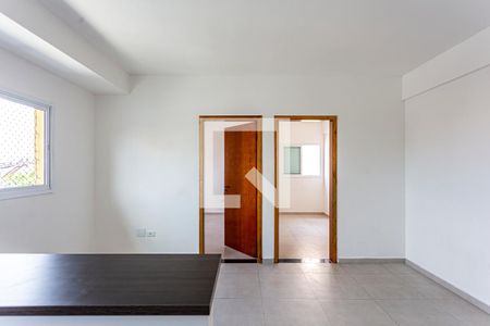 Sala e Cozinha de apartamento para alugar com 2 quartos, 45m² em Vila Eldizia, Santo André