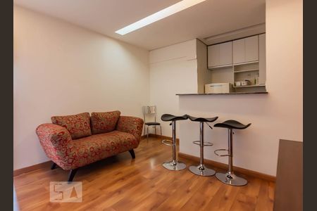 Sala de apartamento para alugar com 1 quarto, 35m² em Centro, Belo Horizonte