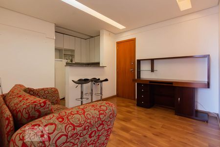 Sala de apartamento para alugar com 1 quarto, 35m² em Centro, Belo Horizonte