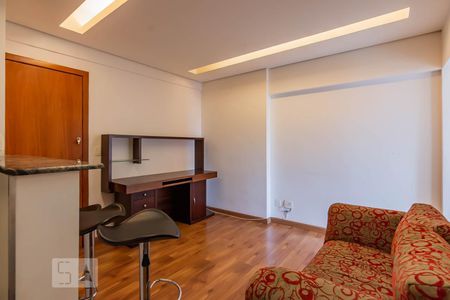 Sala de apartamento para alugar com 1 quarto, 35m² em Centro, Belo Horizonte