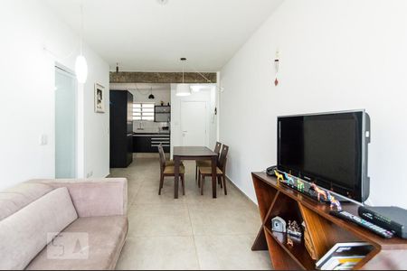 Sala de apartamento à venda com 1 quarto, 55m² em Santa Cecília, São Paulo