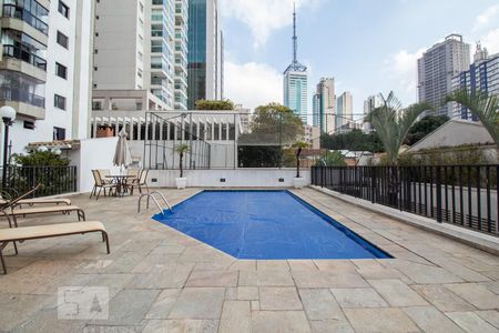 piscina de apartamento à venda com 3 quartos, 100m² em Paraíso, São Paulo