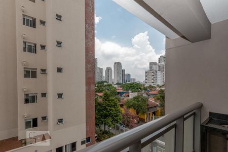 Vista da Varanda de kitnet/studio para alugar com 1 quarto, 36m² em Cidade Monções, São Paulo