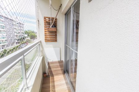 Sala Varanda de apartamento à venda com 2 quartos, 54m² em Pechincha, Rio de Janeiro