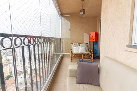 Varanda de apartamento à venda com 3 quartos, 92m² em Vila Osasco, Osasco