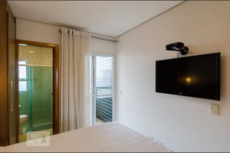 Quarto da suíte de apartamento à venda com 3 quartos, 84m² em Vila Lusitânia, São Bernardo do Campo