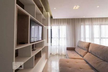 Sala de apartamento à venda com 1 quarto, 70m² em Vila Regente Feijó, São Paulo