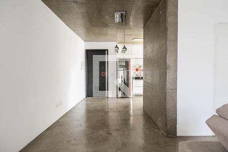 Sala de apartamento à venda com 1 quarto, 70m² em Vila Regente Feijó, São Paulo