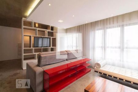 Sala de apartamento à venda com 1 quarto, 70m² em Vila Regente Feijó, São Paulo