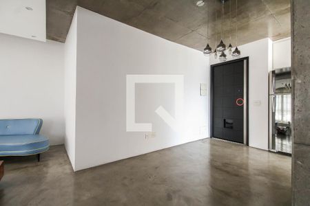 Sala de apartamento à venda com 1 quarto, 70m² em Vila Regente Feijó, São Paulo