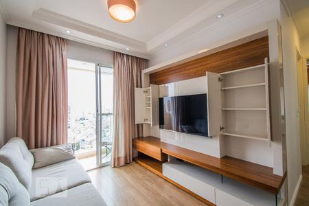 Sala de apartamento para alugar com 2 quartos, 53m² em Vila Gumercindo, São Paulo