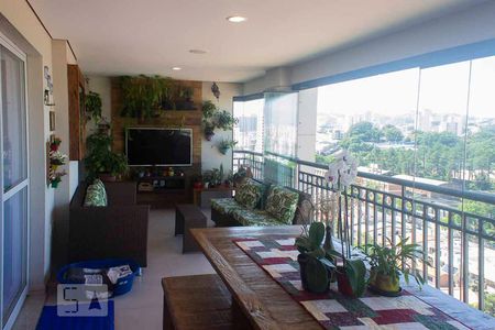 Varanda gourmet de apartamento à venda com 3 quartos, 242m² em Nova Petrópolis, São Bernardo do Campo