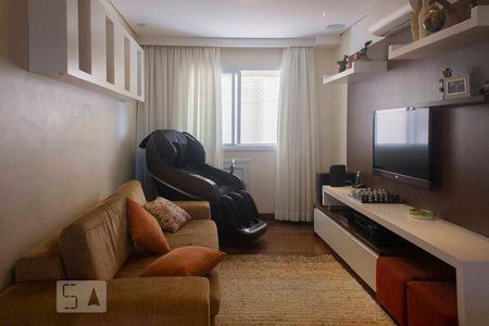 Sala de TV de apartamento à venda com 3 quartos, 242m² em Nova Petrópolis, São Bernardo do Campo