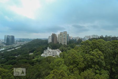Vista da sala de apartamento para alugar com 3 quartos, 225m² em Jardim Fonte do Morumbi, São Paulo