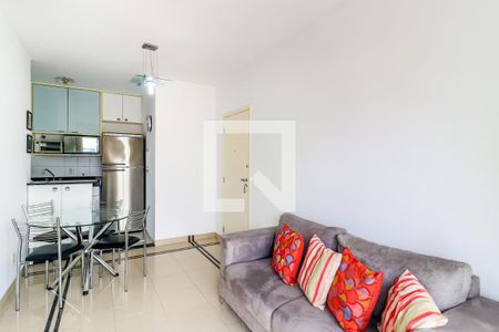 Sala de apartamento à venda com 2 quartos, 50m² em Chácara Santo Antônio (zona Sul), São Paulo