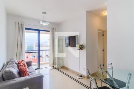 Sala de apartamento à venda com 2 quartos, 50m² em Chácara Santo Antônio (zona Sul), São Paulo