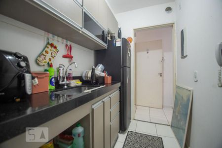 cozinha de apartamento à venda com 2 quartos, 50m² em Jardim do Lago, Campinas