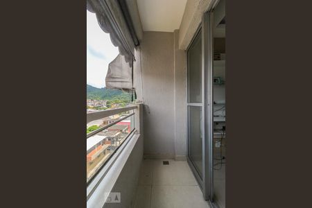 Varanda da Sala de apartamento para alugar com 2 quartos, 56m² em Taquara, Rio de Janeiro