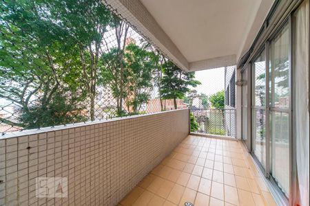 Varanda da Sala de apartamento para alugar com 3 quartos, 160m² em Vila Bastos, Santo André