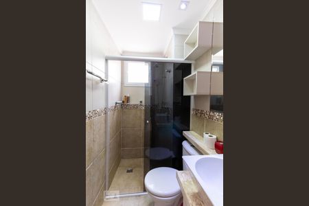 banheiro de apartamento à venda com 2 quartos, 47m² em Jardim São Francisco, São Paulo