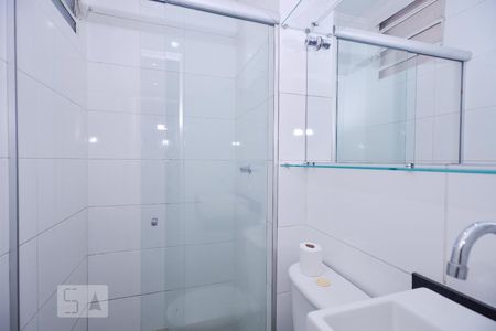 banheiro de apartamento para alugar com 2 quartos, 45m² em Itapoã, Belo Horizonte