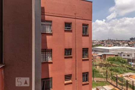 Vista da sala de apartamento à venda com 2 quartos, 49m² em Vila Bancária, São Paulo