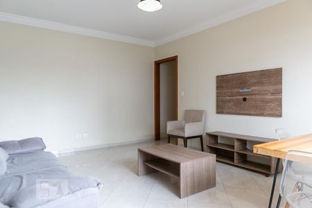 Sala de apartamento para alugar com 3 quartos, 113m² em Ponta da Praia, Santos