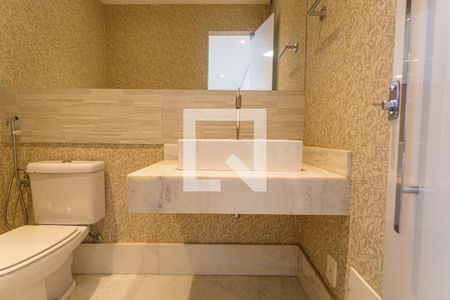 Lavabo da Sala de apartamento para alugar com 4 quartos, 210m² em Santo Agostinho, Belo Horizonte