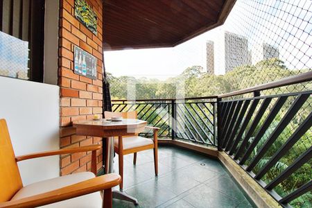 Varanda da Sala de apartamento à venda com 4 quartos, 150m² em Parque Bairro Morumbi, São Paulo