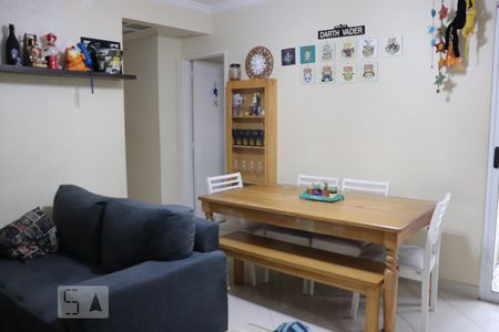 Sala de apartamento à venda com 2 quartos, 55m² em Jardim Bela Vista, Santo André