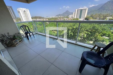Varanda da Sala de apartamento para alugar com 3 quartos, 78m² em Jacarepaguá, Rio de Janeiro
