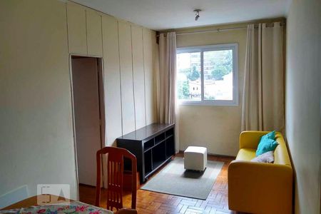 Sala de kitnet/studio para alugar com 1 quarto, 45m² em Centro, São Bernardo do Campo