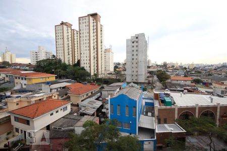 Vista Sala de apartamento à venda com 3 quartos, 87m² em Vila Campestre, São Paulo