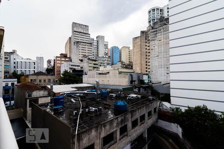 Vista da Sacada de kitnet/studio para alugar com 1 quarto, 29m² em Liberdade, São Paulo