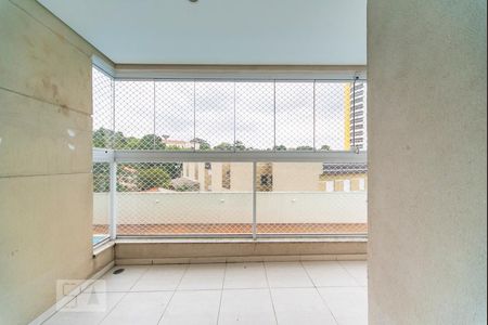 Varanda da Sala de apartamento para alugar com 2 quartos, 57m² em Jardim Sílvia, Santo André